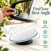 360° Adjustable Blind Spot Mirrors for Cars – Wide-Angle Convex