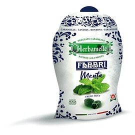 FABBRI 1905 - Menta Lozenges 75g Candy with Mint Flavour