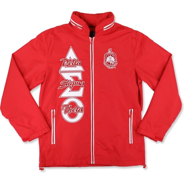 Big Boy Delta Sigma/Σ Theta Divine 9 S8 Ladies Windbreaker