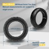 60/70-6.5 Scooter Tire Tubeless, 10x2.50 Front or Rear Replacement Explosion-Proof