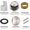 Maui Tip Toe Bathtub Tub Drain Assembly Conversion Kit, All