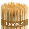 1000 PCS 12 inch Bamboo Skewers, Φ=4 mm - Natural