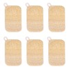 6 PCS Natural Loofah Dishwashing Sponges for Kitchen, Loofah Dish