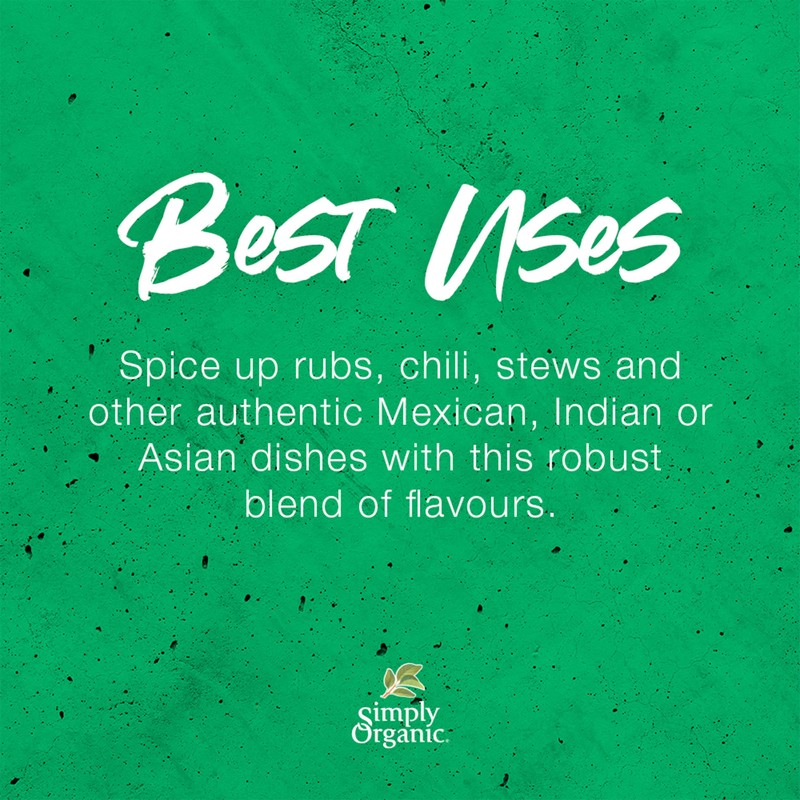 Simply Organic Chili Powder, Certified Organic - 82g