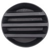 TRQ Front Right Fog Light Hole Cover Black Passenger Side