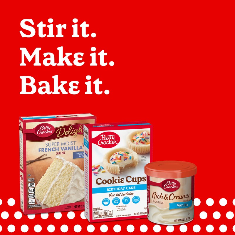 Betty Crocker Original Rainbow Chip Frosting, Gluten Free, 16 oz