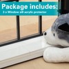 Wenqik 3 Pcs Window Sill Protector(total length35.5'' x 5.25'' x