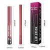 2Pcs 2 in 1 Matte Rose Lip Liner and Lipstick