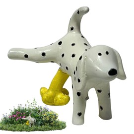 Dog Peeing Statue | Resin Statue Home Decor,Resin Figurine Ornaments, Funny Garden Decor Sculpture for Home Yard Decoration