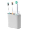 Toothbrush Holder Wall Mounted for Bathroom, Wall Toothbrush Holders for