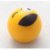 4 x Valve Caps Ball Winking Winking Face Yellow Valve