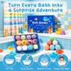 2026 Upgrade Bath Bombs with Toys Inside, 12pcs Ocean Toy