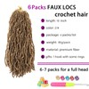 Shoobidoo 18 inch Soft Locs Crochet Hair Pre Looped 6