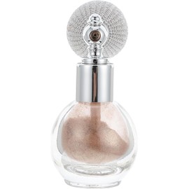ABOOFAN Glitter para Cabello, Pulverizador Iluminador Corporal de Polvo Dorado, Fácil de Usar, para Celebración y Fiesta de Cumpleaños, Botella de Vidrio y Plástico