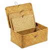 3 Pcs Hay Storage Basket - Handmade Woven Box With