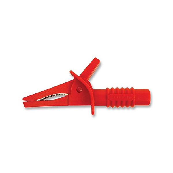 Crocodile Clip, RED, 25MM, Alligator Clips Connectors, Qty X 1