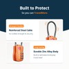2-Pack TSA Approved Travel Combination Cable Luggage Locks for Suitcases