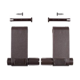 CANTONDZ Handle Lever Set Handle Set Brown Handle Set Compatible with Braas/Dörken Studio Window (BA/DA) 1992 - (Brown)