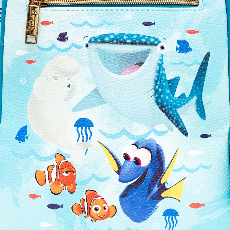Wondapop Finding Dory - Mini mochila de piel vegano de