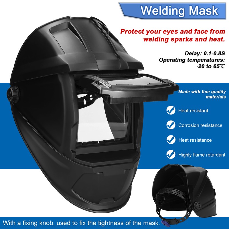 Automatic Dimming Welding Mask HeadMounted Welding Helmets Welding Argon Arc