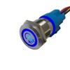 Mintice 12V Car Vehicle Blue LED Light Fog Push Button