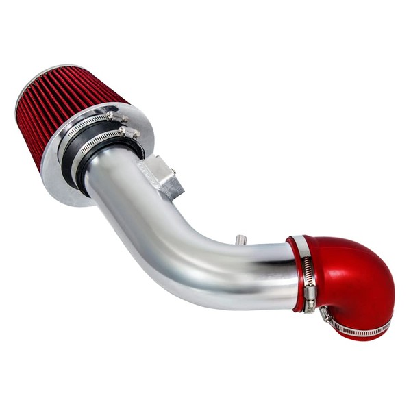 Rtunes Racing Short Ram Air Intake Kit + Filter Combo RED Compatible For 05-10 Chevy Cobalt/Chevy Cobalt SS 2.4L L4