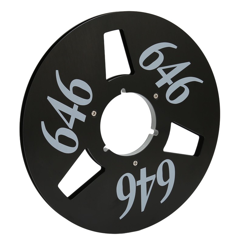 1/4 10in Take Up Reel 3 Holes Open Reel Aluminum