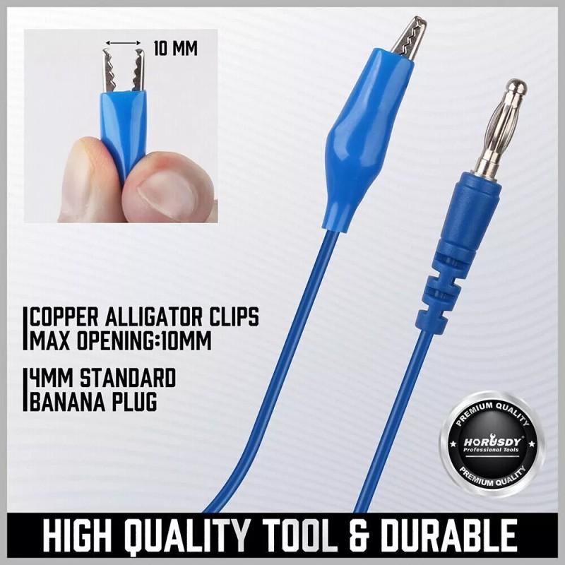 Frentaly 22Pcs Automotive Back Probe Kit Multimeter Test Leads Alligator