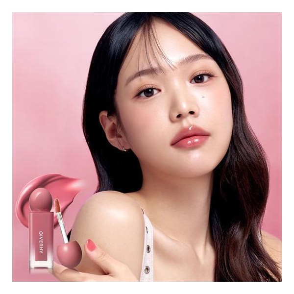 GIVERNY Dewy Lip Glaze 4.9g - 01 Muted Peach