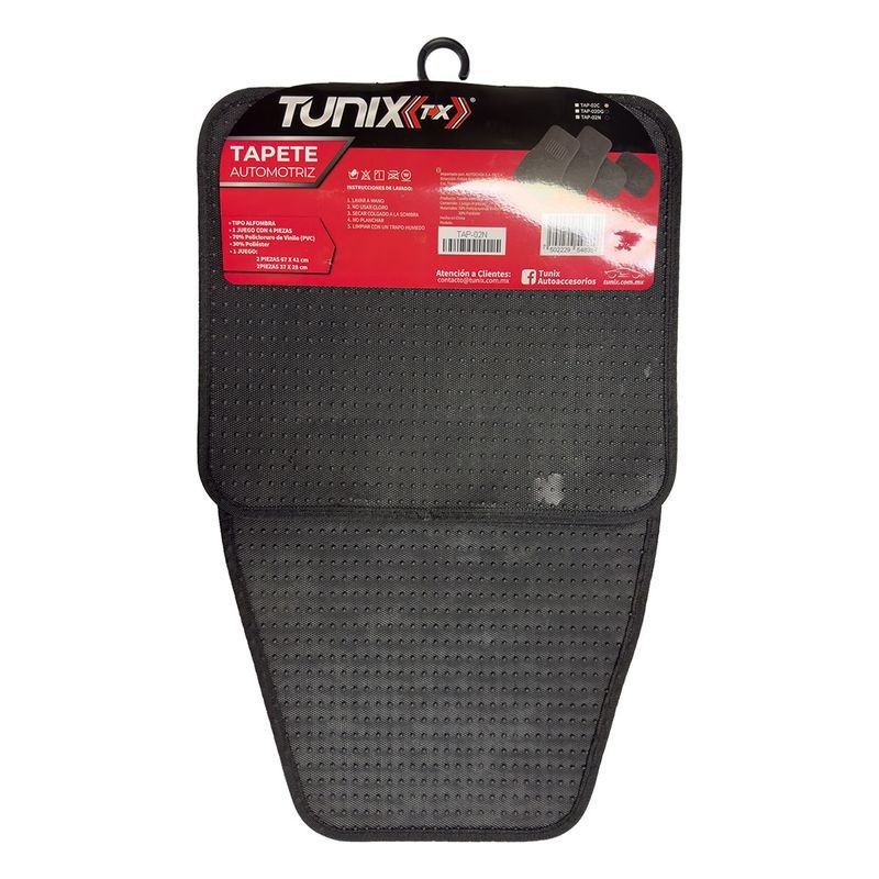 Jgo Tapetes Tunix 4pzas Alfombr