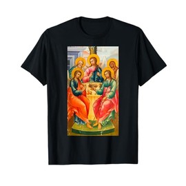 The Holy Trinity Eastern Orthodox Icon T-Shirt