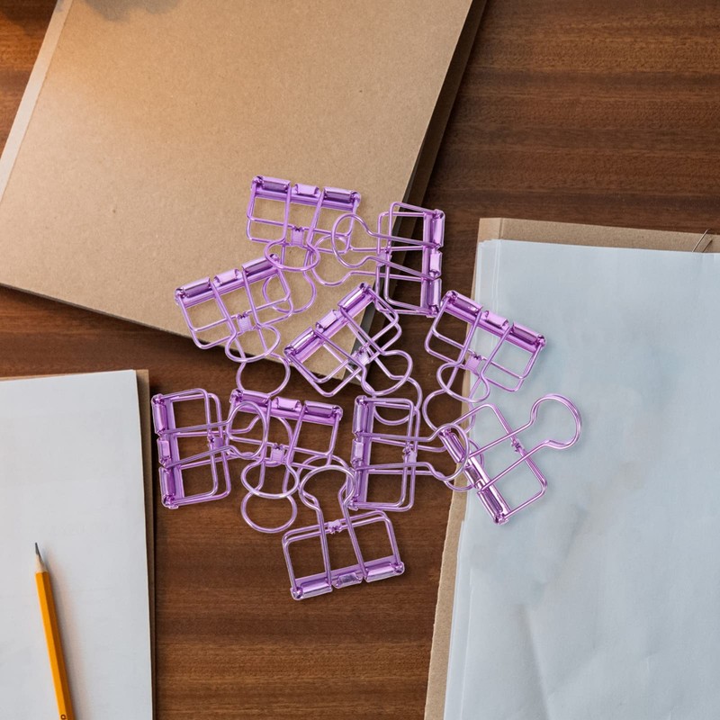 Large Paper Clips Binder Clips Bulk 10Pcs Clips Paper Clips