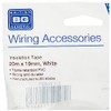 BG Electrical Insulation Tape, 20 Metres, White