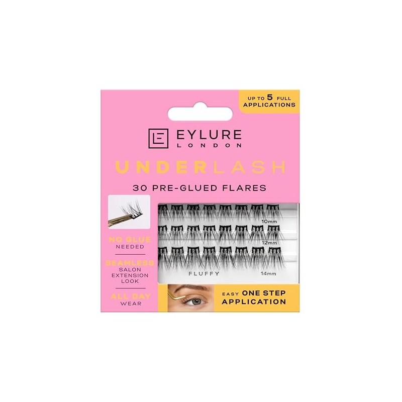 Eylure Underlash Pre Glued Clusters-Fluffy