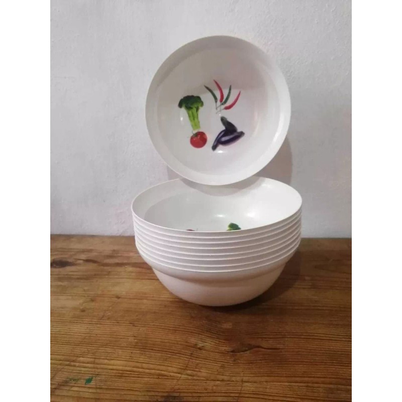 Plásticos genéricos Plato Hondo Para Pozole O Consomé, Plato De