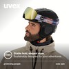 Uvex epic ATTRACT Ski Goggles Frameless 100% UV400 Protection Anti-Fog