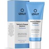 IZKUT Tartar Control Toothpaste for Tartar Removal, Plaque Remover for