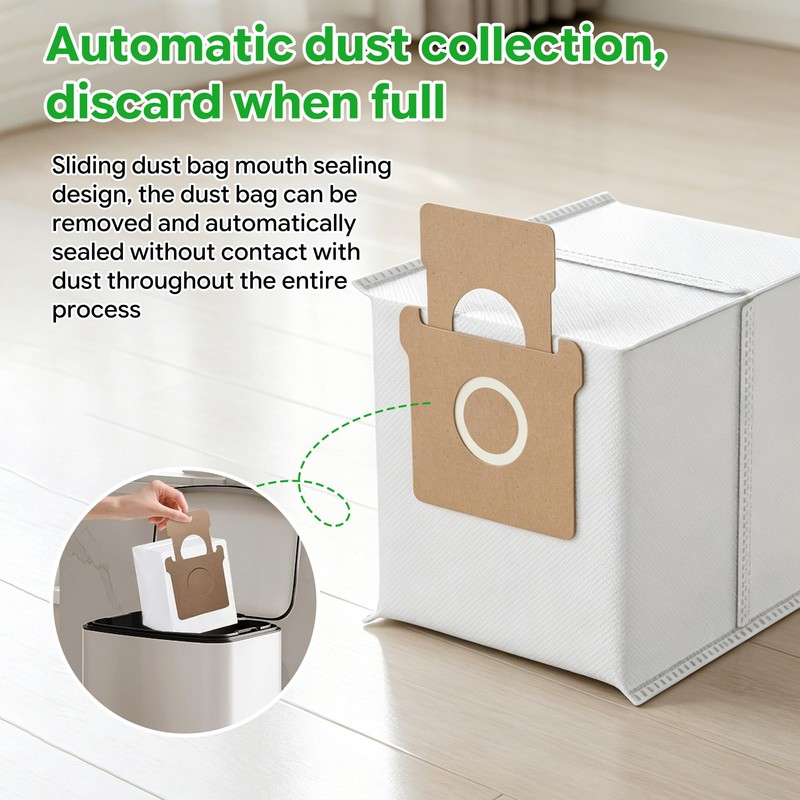 Nukisa 20 Packs Vacuum Bags Replacement Parts Compatible with iRobot
