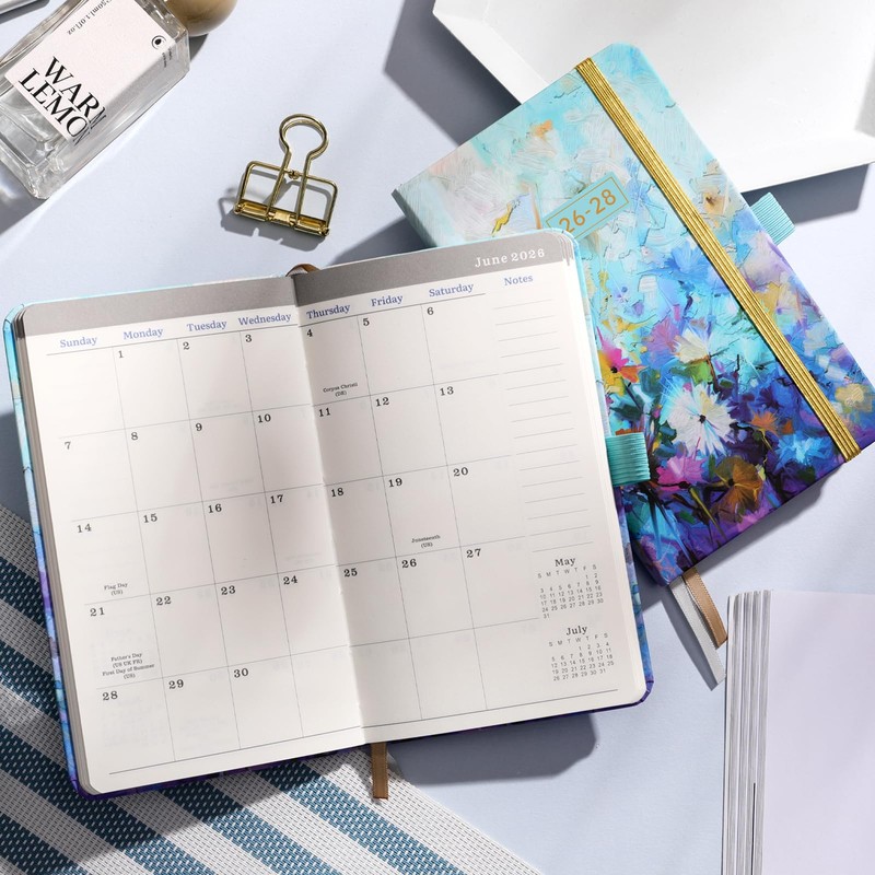 2026-2028 Pocket Planner/Calendar - 3 Year Monthly Planner 2026-2028, Jan