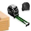 Fluorescent Tape Measure 10 Metre/32.8ft,25mm Waterproof Width General Builders Tape