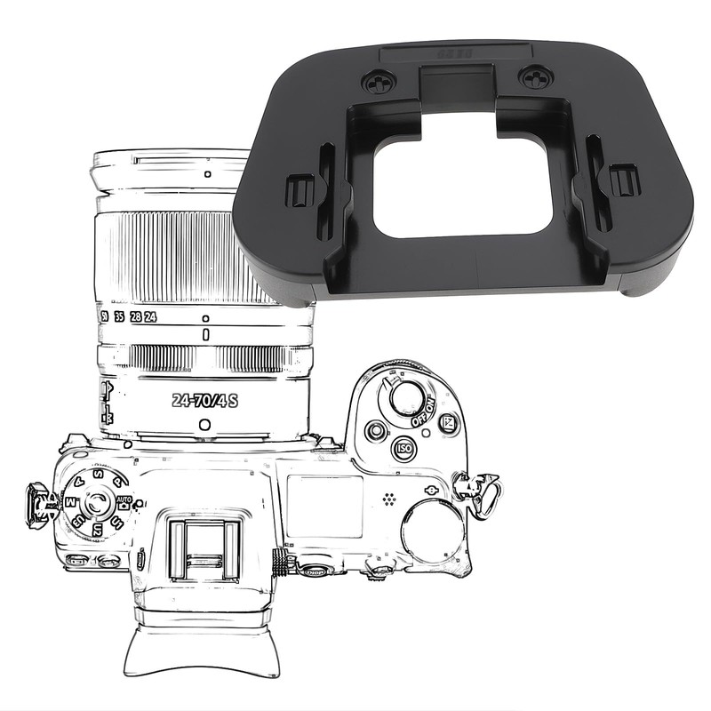 Briny River 2 x Camera Viewfinder DK-29 Eyepiece Eyecup Compatible