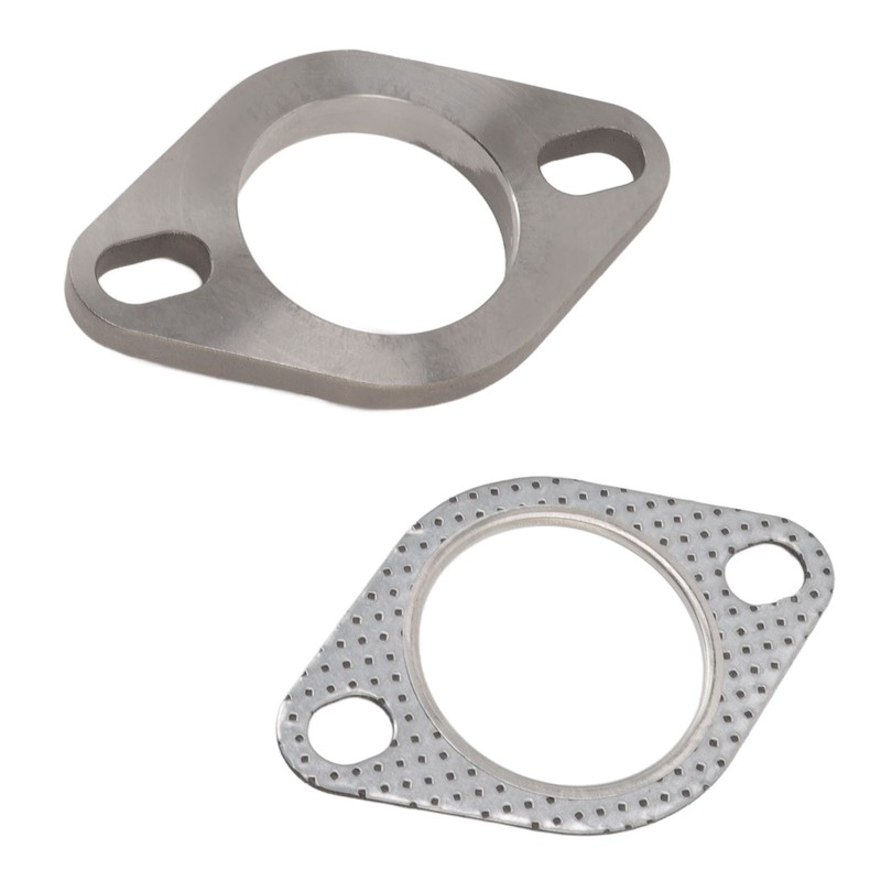 2 Bolts 2in Exhaust Flange Connection Kit Stainless Steel for