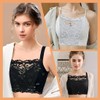 JAWUZ Pack of 3 Lace Insert for Neckline, Reduce Neckline,