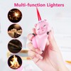 Panda Butane Torch Lighter Adjustable Flame Refillable Windproof Cool Lighter