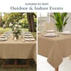 LANE LINEN Rectangular Tablecloth 60x102 Inch – Durable Washable Table