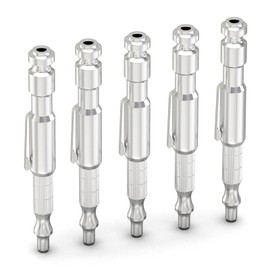 GASHER 5PCS Adjustable Pocket Air Blow Gun with 1/4" T-type Plug