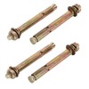 uxcell Stainless Steel Sleeve Anchors Expansion Screws Bolts M8x100mm 4 Pcs