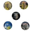 Iron Maiden 1 Round Rock Heavy Metal/Rock Celebrity Patch Band