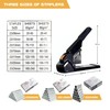 ZFYOUNG Labor-Saving Heavy Duty Stapler,240 Sheets High Capacity, Large Office