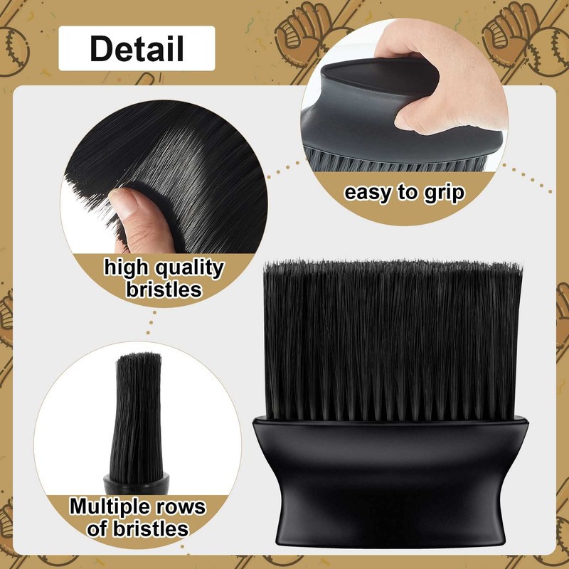 Deekin 2 Pieces Umpire Brush Baseball Home Plate Brush Umpire